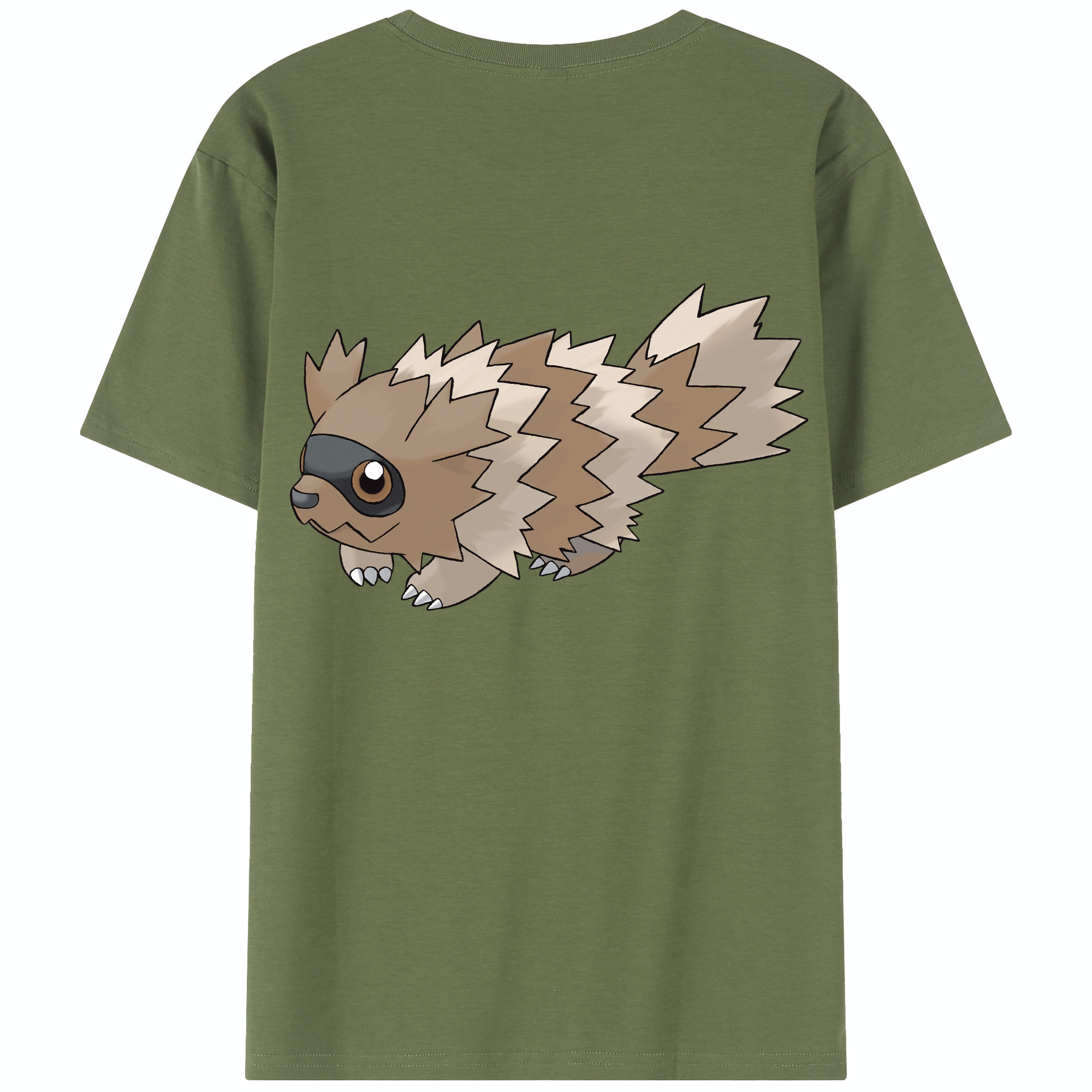 （画像用） ポケットモンスター Pokémon 綿100％半袖Tシャツ（背面プリント）